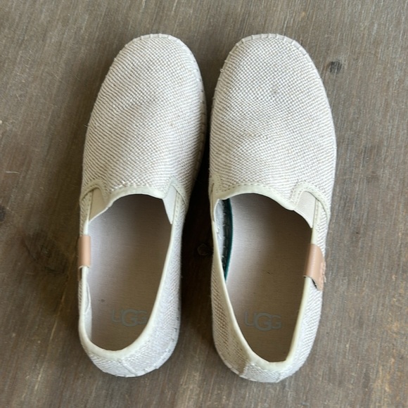 UGG Luciah Natural Slip On Shoes Sneaker Women size 6 - Picture 2 of 14